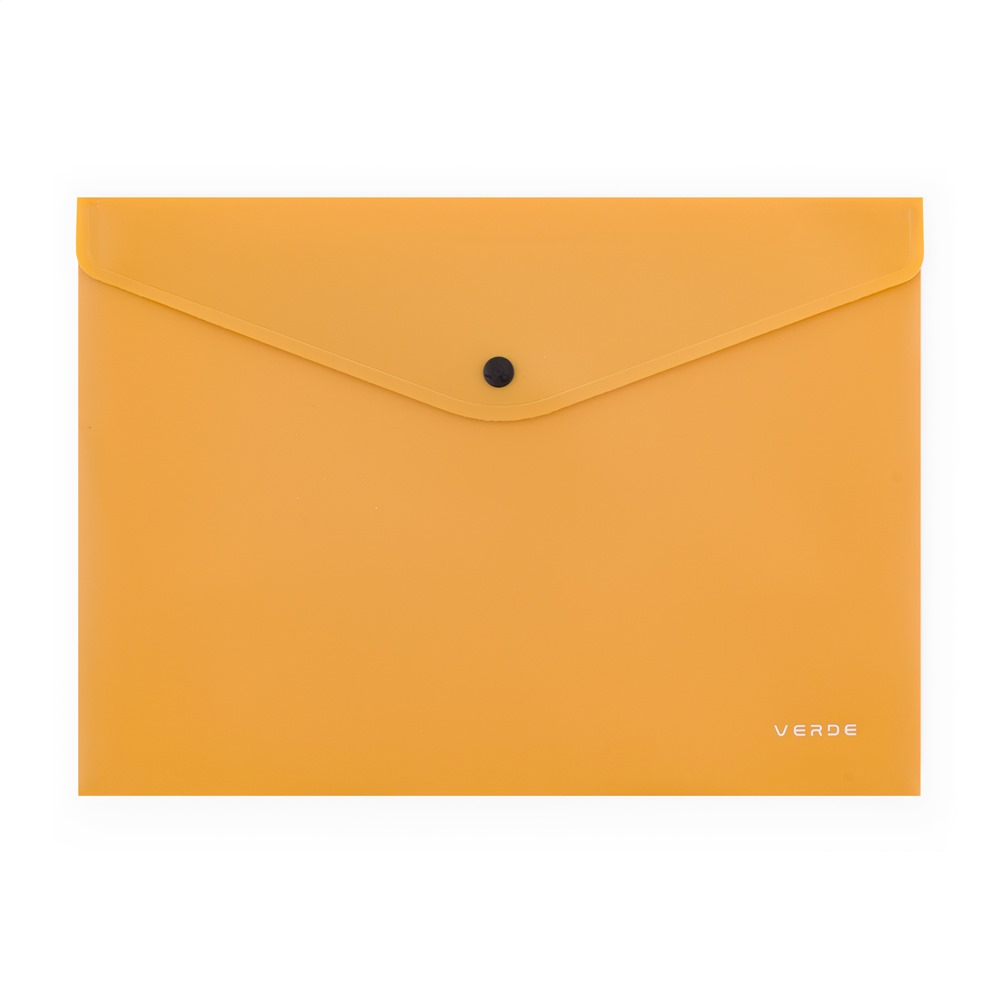 Psaníčko s drukem A4 VERDE hořčice